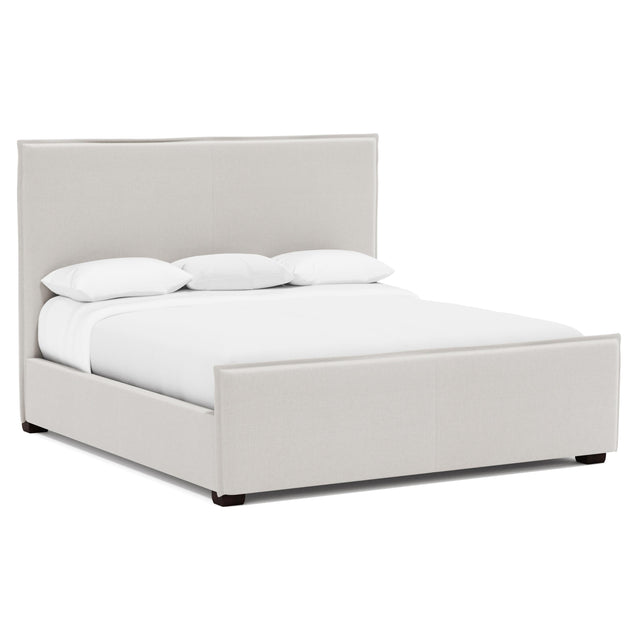 Griffin Espresso King Panel Bed - Ornate Home