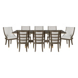 Griffin Gray 9pc Dining Set - Ornate Home