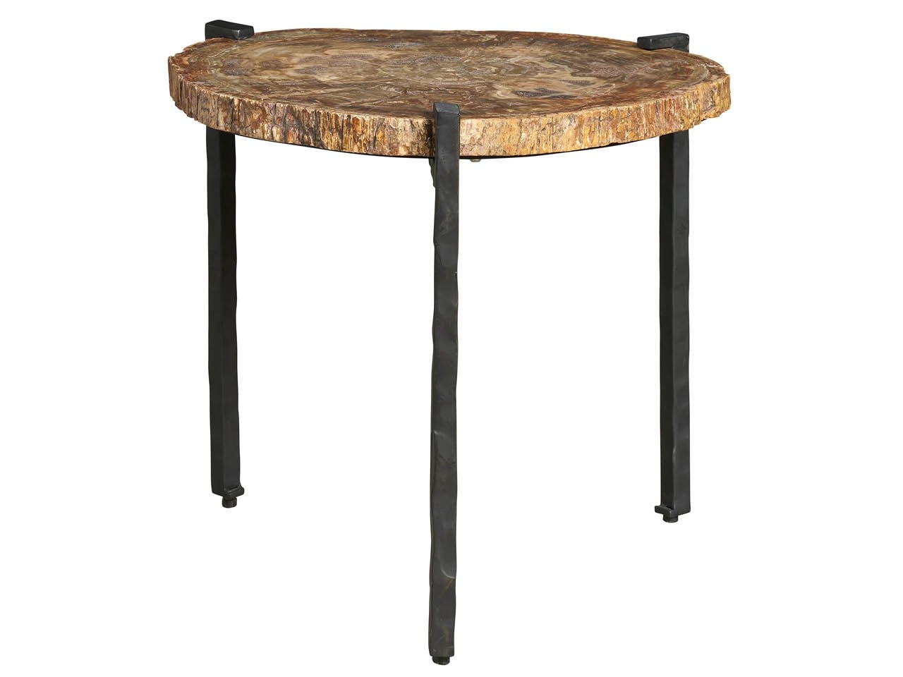 Griffith Park Natural Stone/Aged Bronze Small Bunching Table - Ornate Home
