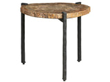 Griffith Park Natural Stone/Aged Bronze Small Bunching Table - Ornate Home
