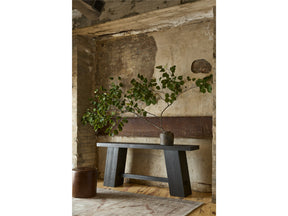 Griffith Park Obsidian Console Table - Ornate Home