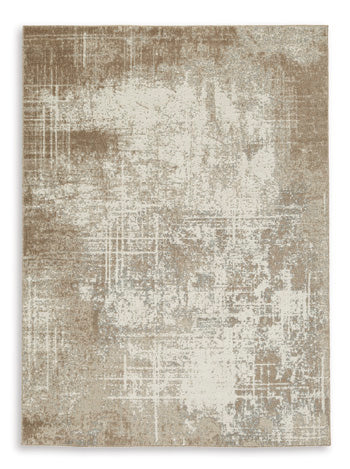 Grifflain Tan/Brown/Gray 5 x 7 Rug (Online Special Price) - Ornate Home
