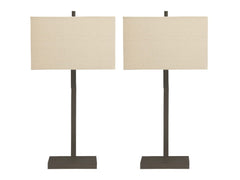 Griffyn Grey Table Lamp (Set of 2) - Ornate Home