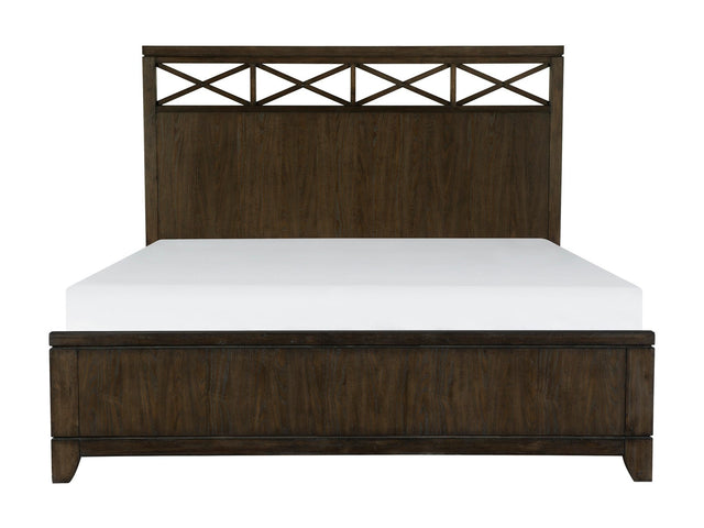 Griggs Brown California King Bed - Ornate Home