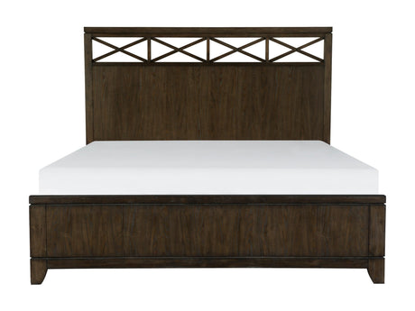 Griggs Brown Eastern King Bed - Ornate Home