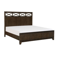 Griggs Brown Eastern King Bed - Ornate Home