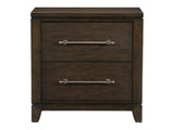 Griggs Brown Nightstand - Ornate Home