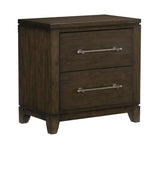 Griggs Brown Nightstand - Ornate Home