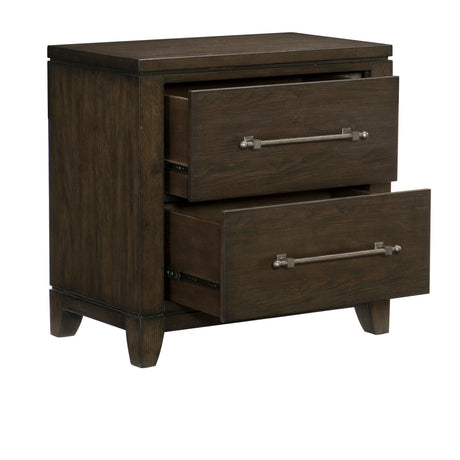 Griggs Brown Nightstand - Ornate Home