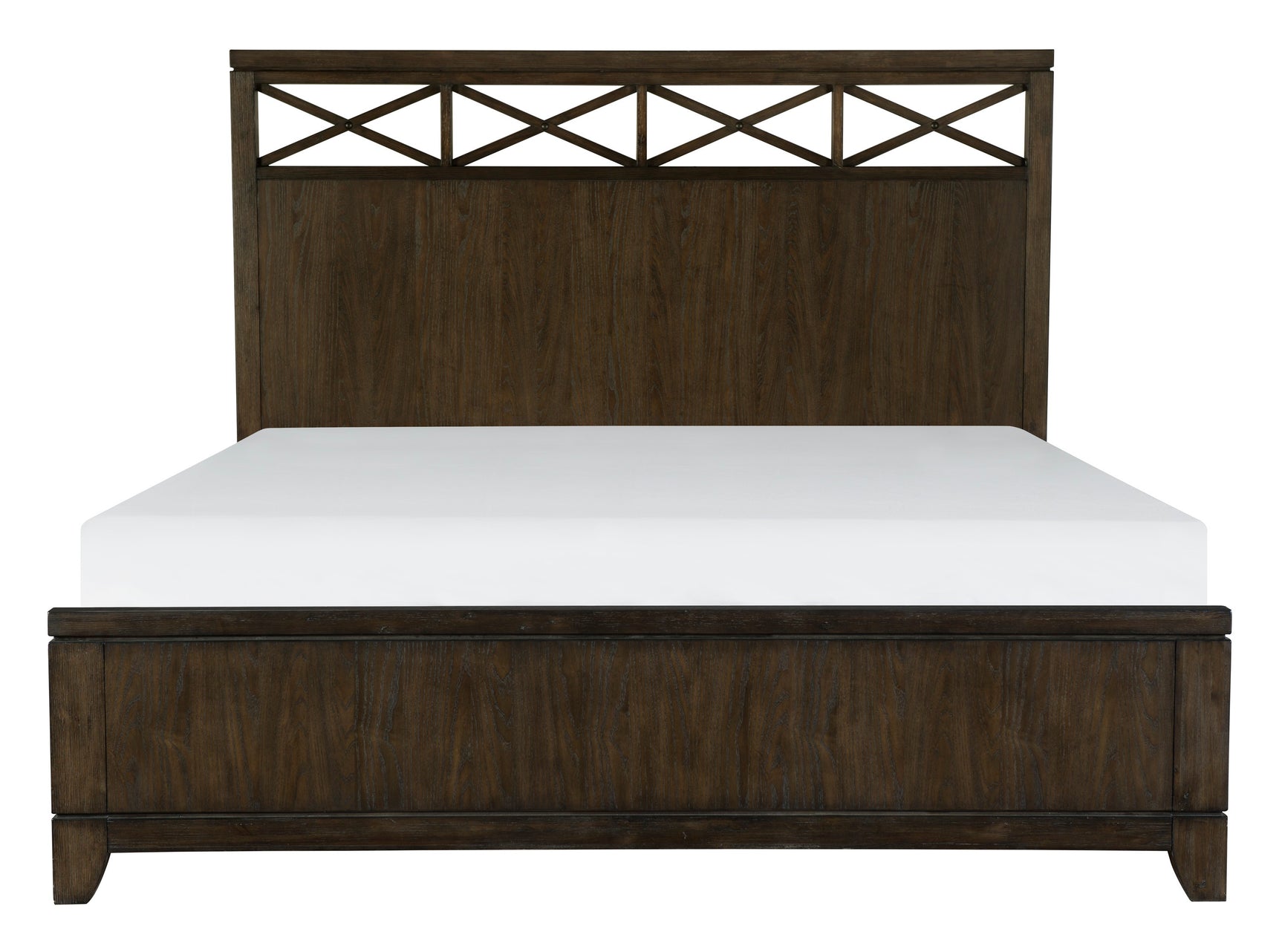Griggs Dark Brown 5-Piece Queen Bedroom Set - Ornate Home