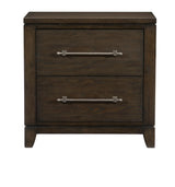 Griggs Dark Brown 5-Piece Queen Bedroom Set - Ornate Home