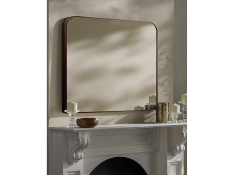 Grimisuat Dark Brown Mirror - Ornate Home