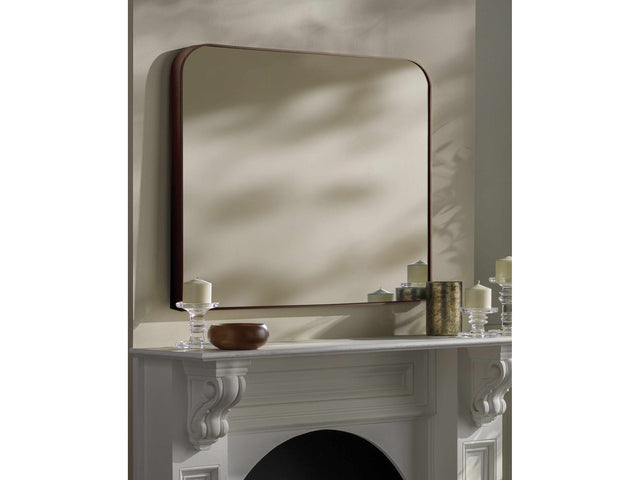 Grimisuat Dark Brown Mirror - Ornate Home