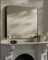 Grimisuat Dark Brown Mirror - Ornate Home