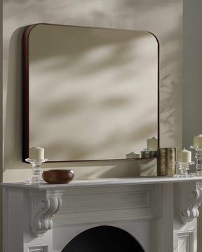Grimisuat Dark Brown Mirror - Ornate Home