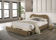 Grimsby Brown Queen Bed - Ornate Home
