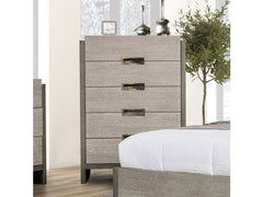 Grimsby Stone Gray Chest - Ornate Home