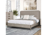 Grimsby Stone Gray Eastern King Bed - Ornate Home