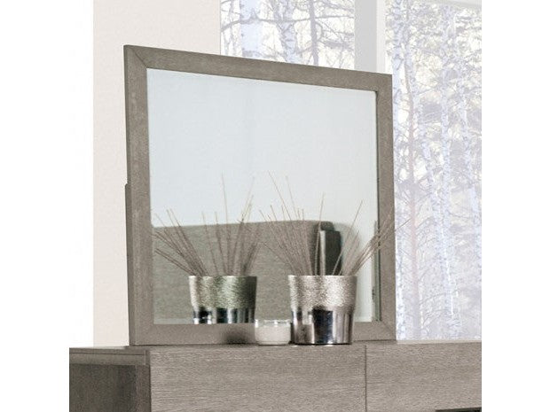 Grimsby Stone Gray Mirror - Ornate Home