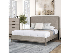 Grimsby Stone Gray Queen Bed - Ornate Home
