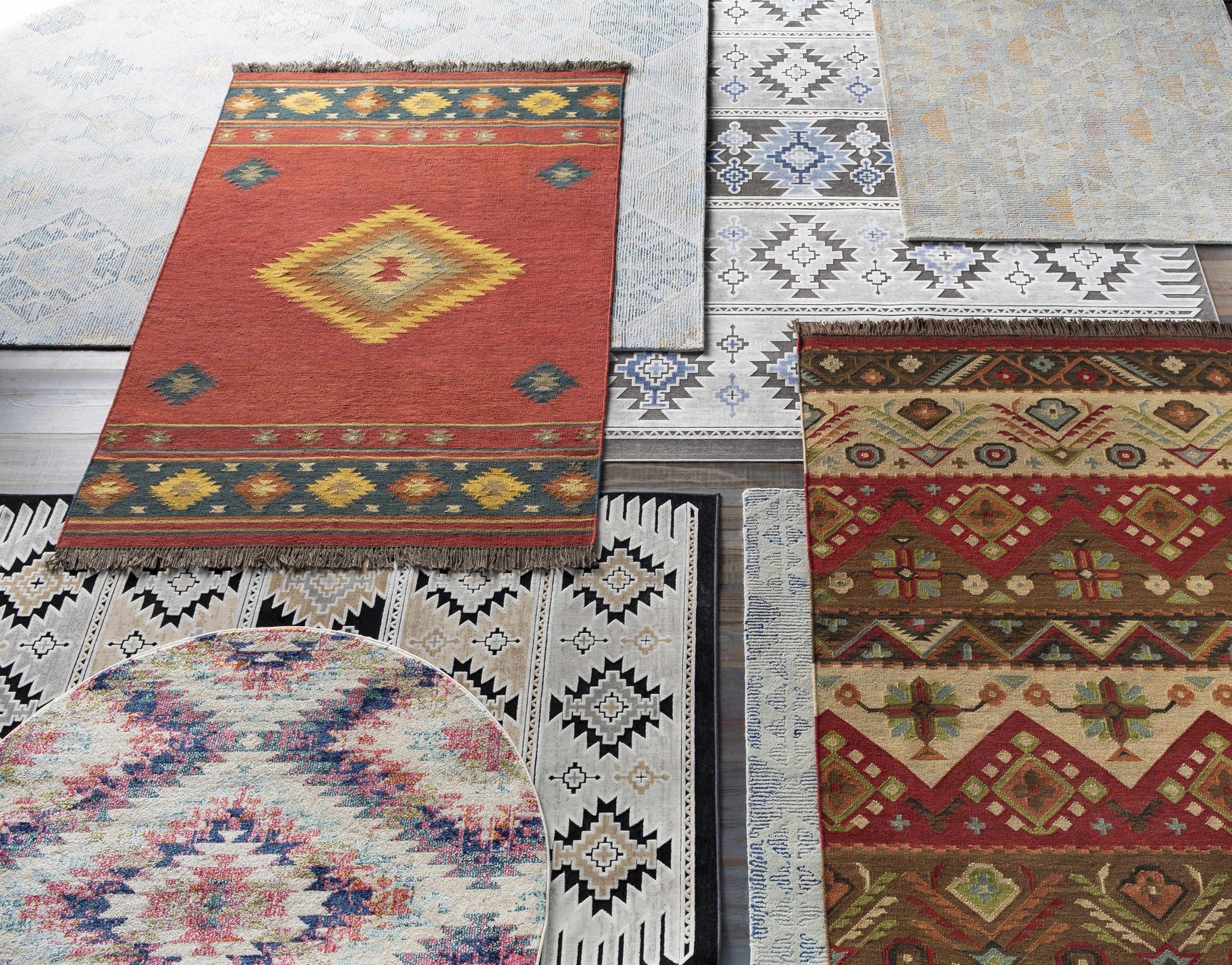 Grimsby Wool Area Rug - Ornate Home