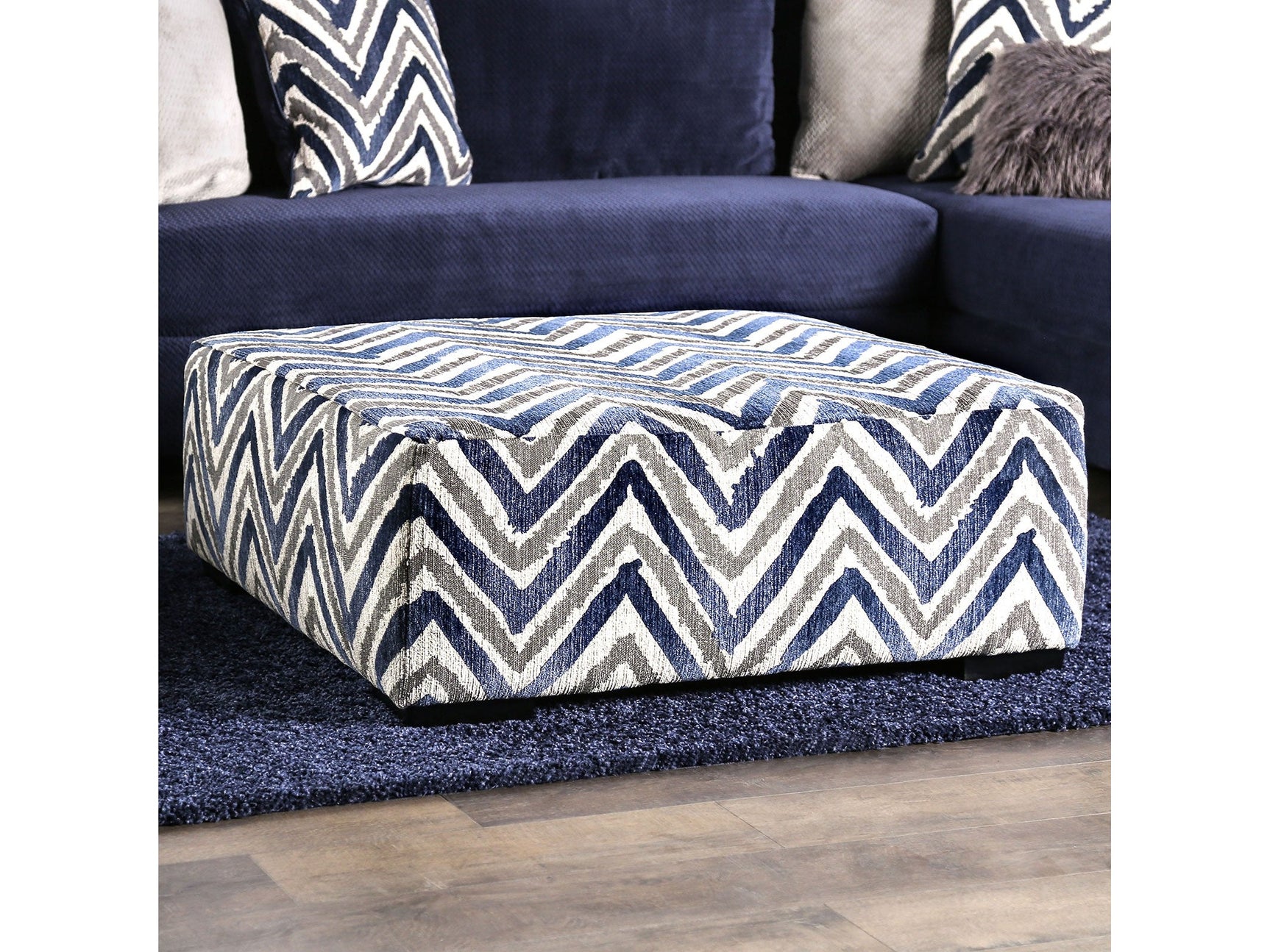 Griswold Zigzag Multi Ottoman - Ornate Home