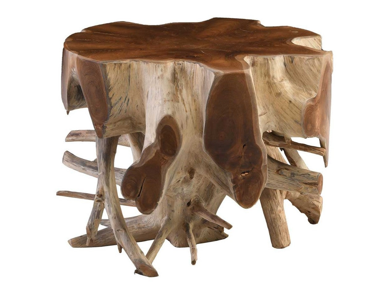 Groot Natural Accent Table - Ornate Home
