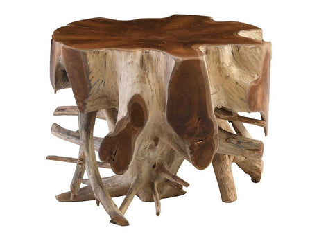 Groot Natural Accent Table - Ornate Home