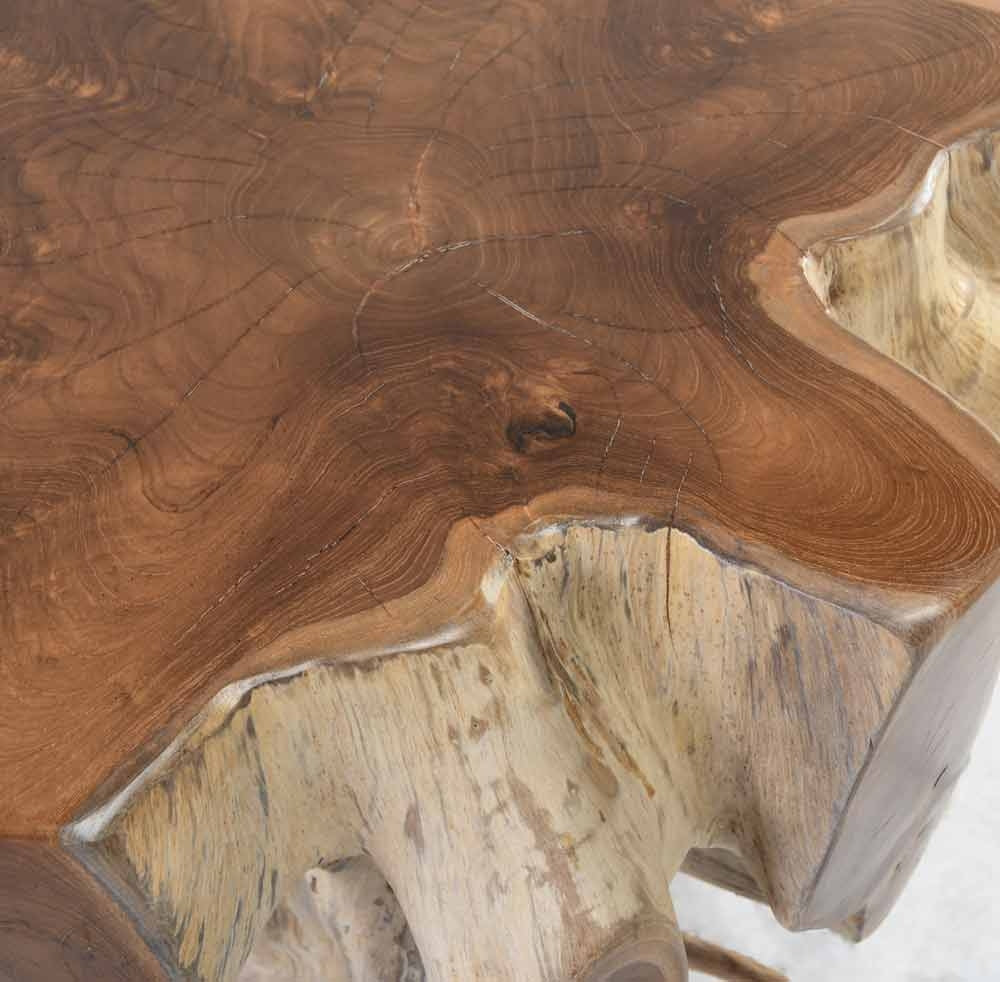 Groot Natural Accent Table - Ornate Home