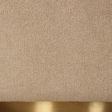 Grounded Brown Modern Swivel Chair - Ornate Home