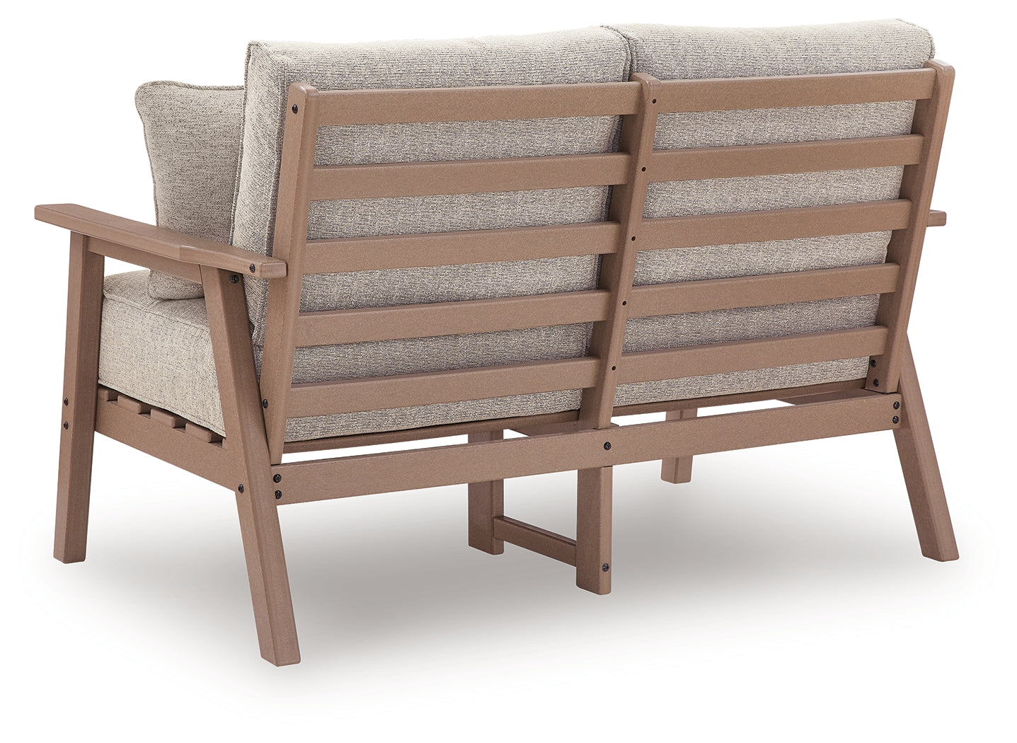 Grover Beach Driftwood Loveseat w/Cushion - Ornate Home
