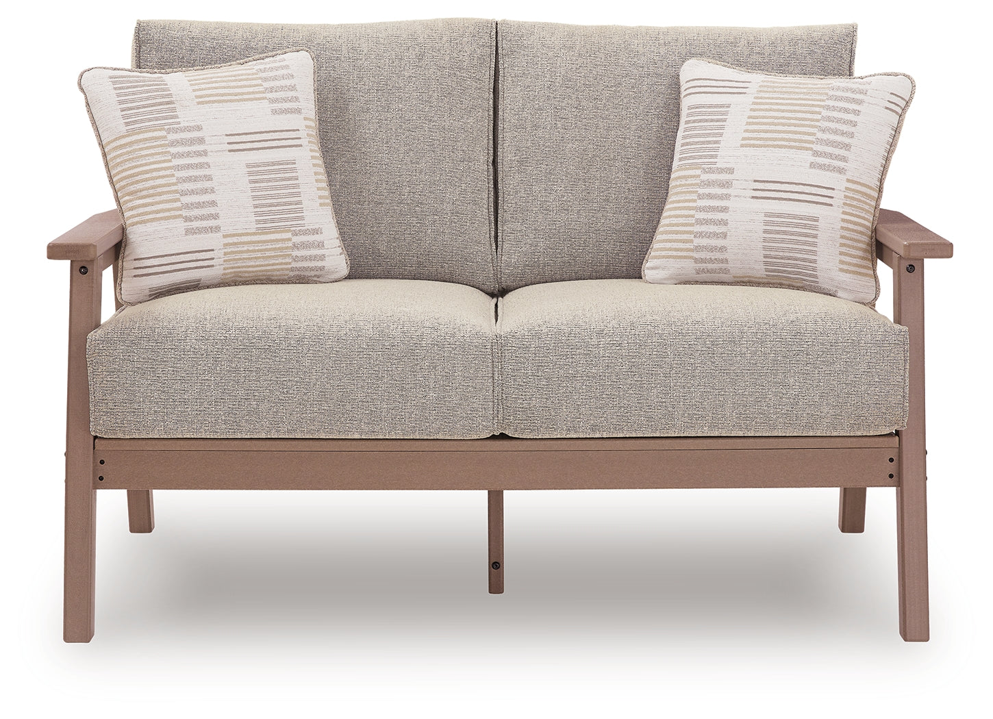 Grover Beach Driftwood Loveseat w/Cushion - Ornate Home