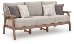 Grover Beach Driftwood Sofa with Cushion - Ornate Home