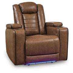 Gruaro Amber Power Recliner - Ornate Home