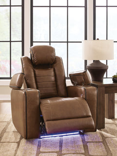 Gruaro Amber Power Recliner - Ornate Home
