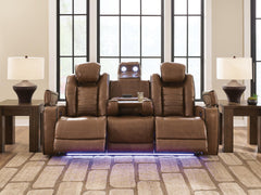 Gruaro Amber Power Reclining Sofa - Ornate Home