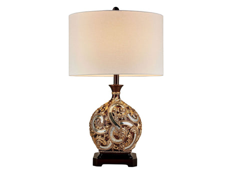 Guadalupe Gold/Brown Table Lamp - Ornate Home