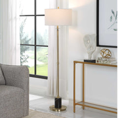 Guard Brass Floor Lamp - Ornate Home