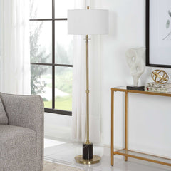 Guard Brass Floor Lamp - Ornate Home