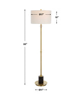 Guard Brass Floor Lamp - Ornate Home
