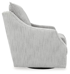 Gubbins Gray Swivel Accent Chair - Ornate Home