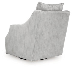 Gubbins Gray Swivel Accent Chair - Ornate Home