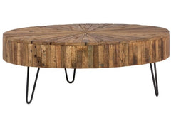 Guidan Antique Brown Coffee Table - Ornate Home