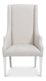 Guildford Cortina White/Taupe Captains Chair