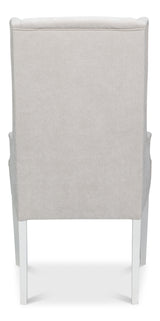 Guildford Cortina White/Taupe Captains Chair