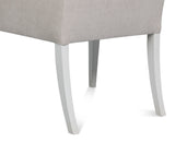 Guildford Cortina White/Taupe Captains Chair
