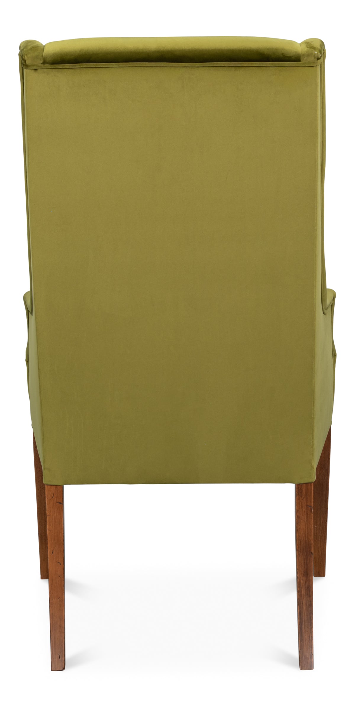Guildford Noce Anticato/Green Velvet Captains Chair