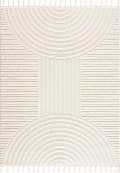 Guiling 3D Rainbow Area Rug with Tassels - Ornate Home