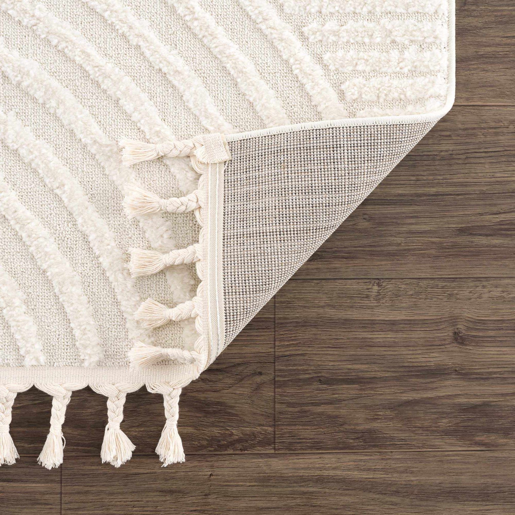 Guiling 3D Rainbow Area Rug with Tassels - Ornate Home