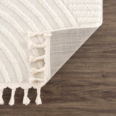 Guiling 3D Rainbow Area Rug with Tassels - Ornate Home